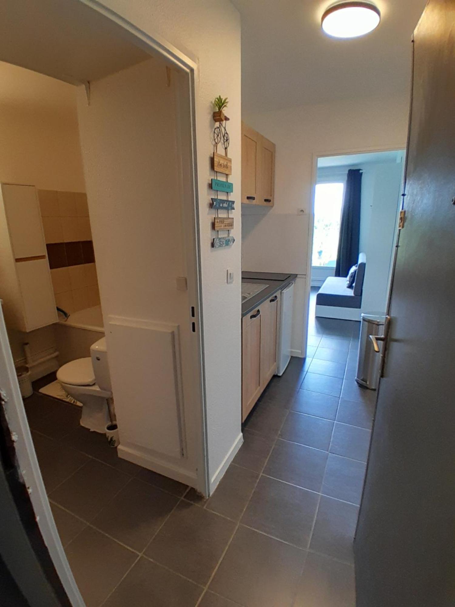 Studio Balcon Narbonne Centre Extérieur photo